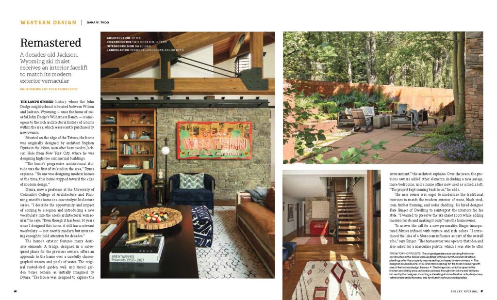 Big Sky Journal - Western Design "Remastered"